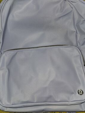 Lululemon Lavender Frost Backpack with Front Zip Pocket